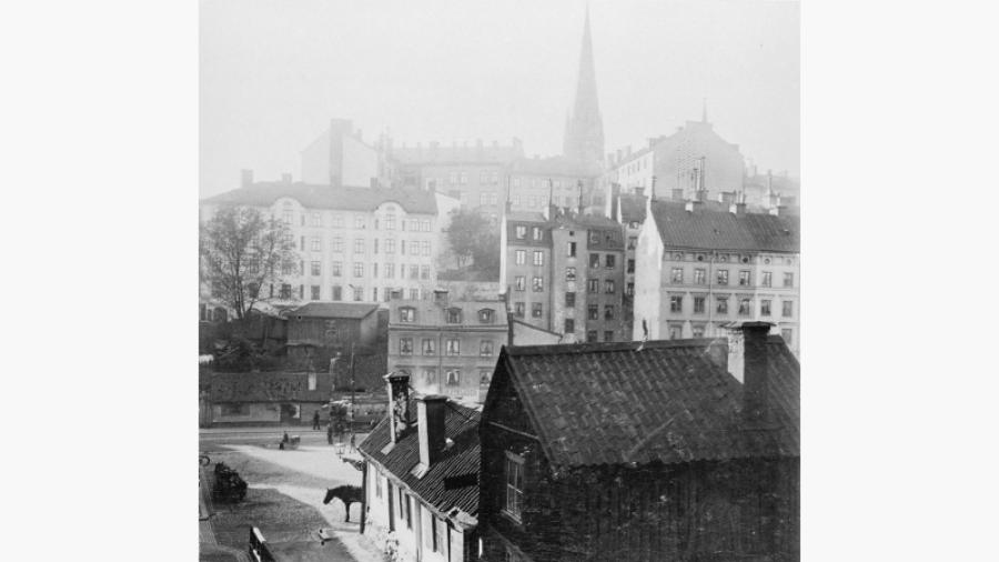 Iversonsgränd. Källa: Stockholms stadsmuseum